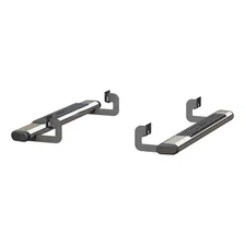 6in. x 53in. Polished Stainless Oval Side Bars; Select Ford F-150 image 2