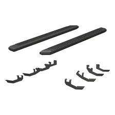 AdvantEDGE 5-1/2" x 85" Black Aluminum Side Bars, Select Honda Ridgeline image 2