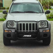 Black Steel Grille Guard, Select Jeep Liberty image 5