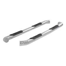 3" Round Polished Stainless Side Bars, Select Silverado, Sierra 1500, 2500, 3500 image 2