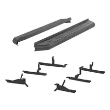 AeroTread 5" x 73" Black Stainless Running Boards, Select Acadia, XT5 image 2