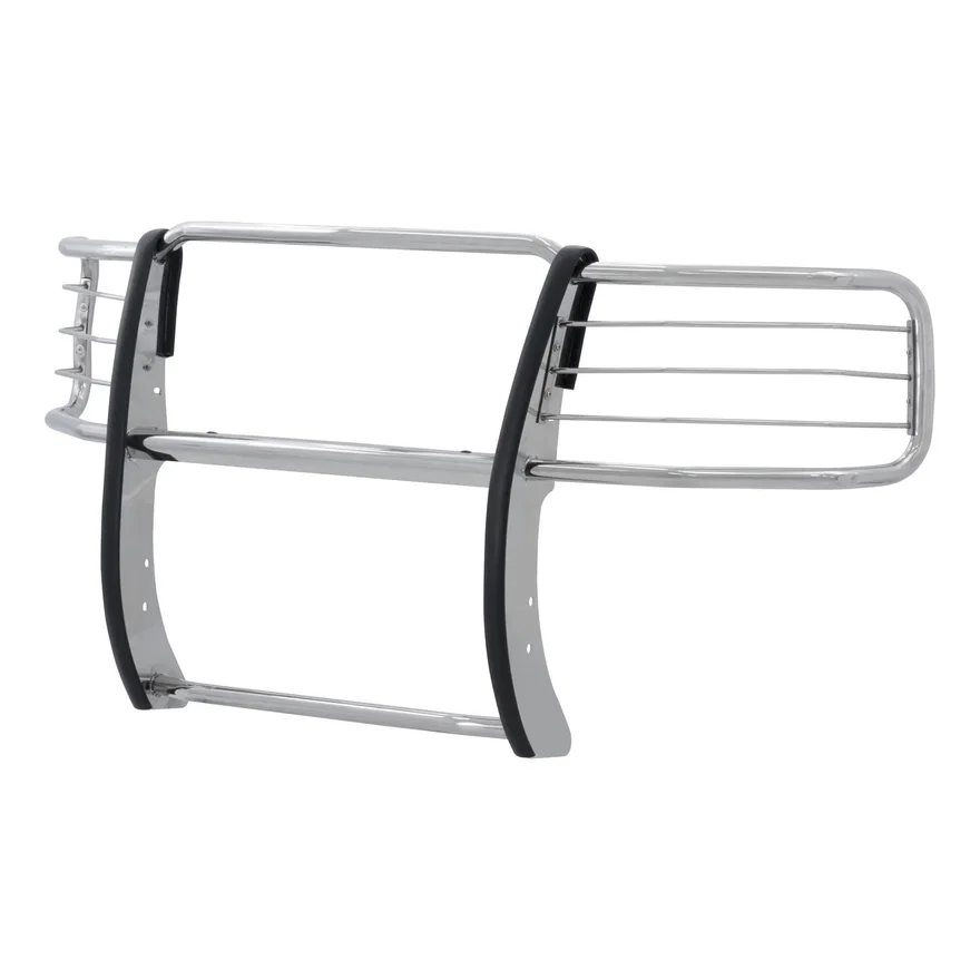 Polished Stainless Grille Guard; Select Chevrolet Silverado 1500