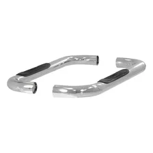 3" Round Polished Stainless Side Bars, Select Ford F-150 image 2
