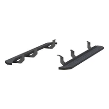 RidgeStep 6-1/2" x 85" Black Steel Running Boards, Select Toyota Tundra image 2