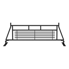 Classic Black Steel Headache Rack; Select Chevy Silverado 1500; GMC Sierra 1500 image 2