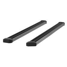 SlimGrip 5in. x 88in. Black Aluminum Running Boards (No Brackets) image 1