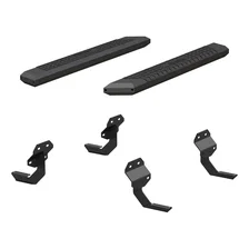 AdvantEDGE 5-1/2" x 53" Black Aluminum Side Bars, Select Ford F150, F250, F350 image 2