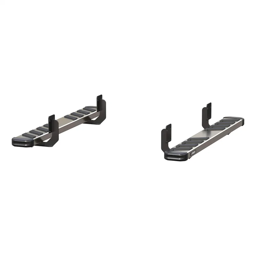 NovaTrac 6in. x 53in. Polished Stainless Running Boards; Select Ford F-250; F-35