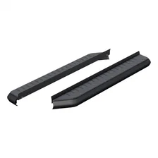 AeroTread 5" x 67" Black Stainless Running Boards (No Brackets) image 1