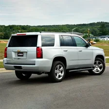 6in. x 75in. Black Aluminum Oval Side Bars; Select Silverado; Tahoe; Sierra; Yuk image 3