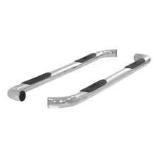 3" Round Polished Stainless Side Bars, Select Ford F-150 image 2