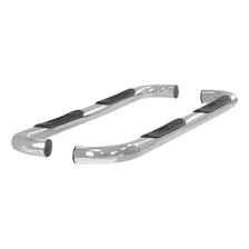 3" Round Polished Stainless Side Bars, Select Hummer H3 image 2