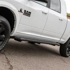 AdvantEDGE 5-1/2" x 91" Black Aluminum Side Bars, Select Ram 2500, 3500 image 4