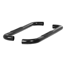 3" Round Black Steel Side Bars, Select Ford F-150 image 2