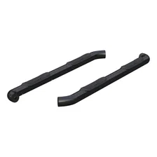 3" Round Black Stainless Side Bars, Select Chevrolet Colorado, GMC Canyon image 2