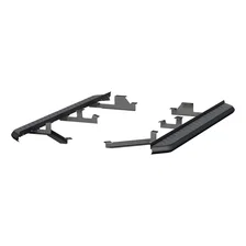 AeroTread 5" x 73" Black Stainless Running Boards, Select Equinox, Terrain image 2