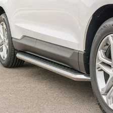 AeroTread 5" x 70" Polished Stainless Running Boards, Select Ford Edge image 4
