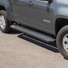 RidgeStep 6-1/2" x 75" Black Steel Running Boards, Select Colorado, Canyon image 4