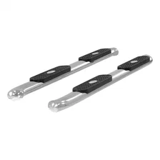 4" Polished Stainless Oval Side Bars, Select Silverado, Sierra 1500, 2500, 3500 image 2