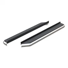 AeroTread 5" x 76" Polished Stainless Running Boards (No Brackets) image 1