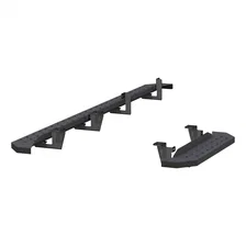 RidgeStep 6-1/2" x 96", 36" Black Steel Running Boards, Select Ford E-Series image 2