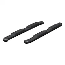 4" Black Steel Oval Side Bars, Select Dodge, Ram 1500 image 2