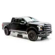 3" Round Polished Stainless Side Bars, Select Ford F-150, F-250, F-350 image 3