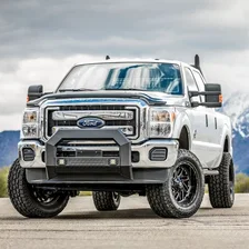 AdvantEDGE 5-1/2in. Black Aluminum Bull Bar with Lights; Select Ram 1500 image 5