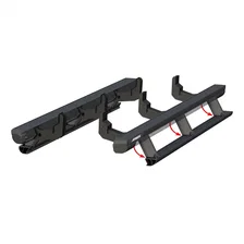 ActionTrac 87.6" Powered Running Boards, Select Nissan Titan, XD Crew Cab image 2