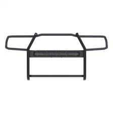 Pro Series Black Steel Grille Guard with Light Bar, Select Toyota Tacoma image 2