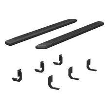 AdvantEDGE 5-1/2" x 91" Black Aluminum Side Bars, Select Ford F250, F350, F450 image 2