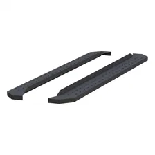 RidgeStep 6-1/2" x 85" Black Steel Running Boards (No Brackets) image 1