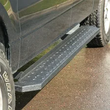 RidgeStep 6-1/2" x 75" Black Steel Running Boards, Select Ford F-150 image 4