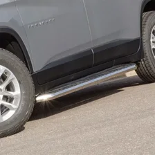 AeroTread 5" x 76" Polished Stainless Running Boards (No Brackets) image 3