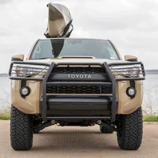 Black Steel Grille Guard, Select Toyota 4Runner image 5