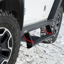 ActionTrac 69.6in. Powered Running Boards; Select Ford Bronco 4-Door image 2