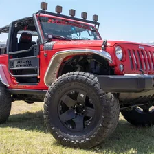 Jeep Wrangler JK Raw Aluminum Front Fender Flares image 3