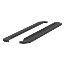 RidgeStep 6-1/2" x 91" Black Steel Running Boards (No Brackets) image 1