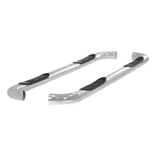 3" Round Polished Stainless Side Bars, Select Ford Excursion, F-250, F-350 image 2