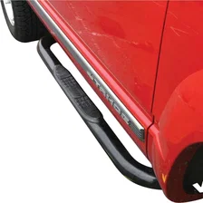 3" Round Black Steel Side Bars, Select Blazer FS, Tahoe, Yukon, C, K image 3