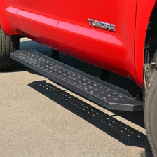 RidgeStep 6-1/2" x 85" Black Steel Running Boards, Select Toyota Tundra image 4