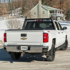 AdvantEDGE Black Aluminum Headache Rack; Select Silverado; Sierra 2500; 3500 HD for Chevrolet Silverado 3500 HD image 5