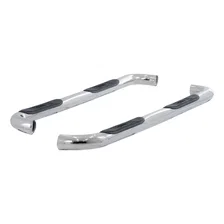 3" Round Polished Stainless Side Bars, Select Chevrolet Colorado, GMC Canyon image 2
