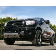 3" Round Black Steel Side Bars, Select Toyota Tundra image 3
