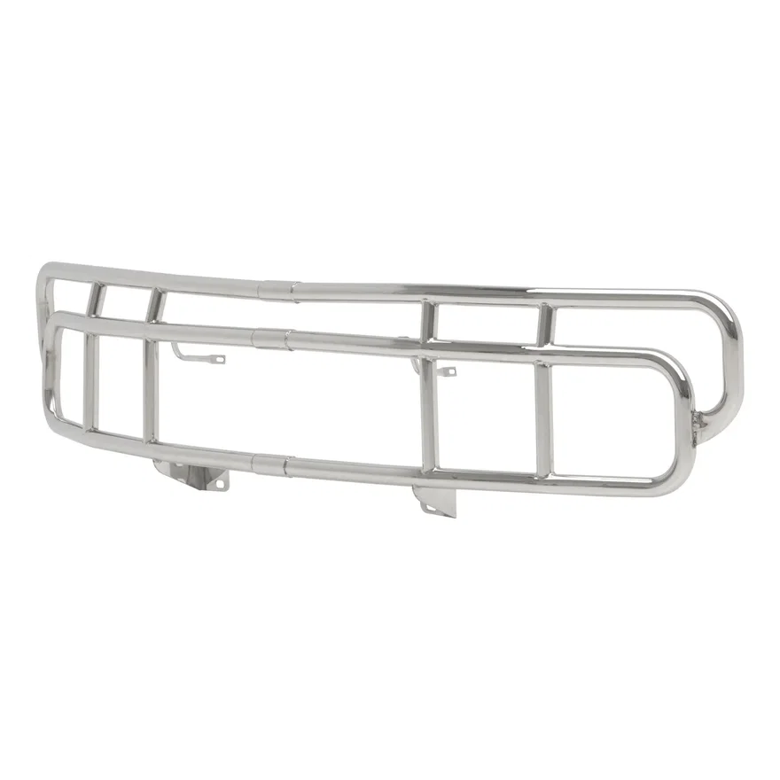 Polished Stainless Grille Guard, Select Hummer H2