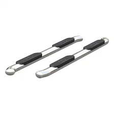 4" Polished Stainless Oval Side Bars, Select Ford Ranger SuperCrew image 1