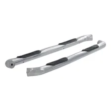 3" Round Polished Stainless Side Bars, Select Ford F-150, F-250, F-350 image 2
