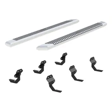 AdvantEDGE 5-1/2" x 91" Chrome Aluminum Side Bars, Select Ford F150, F250, F350 image 2