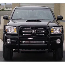 Black Steel Grille Guard, Select Toyota Tacoma image 5