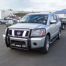 Black Steel Grille Guard, Select Nissan Armada, Titan image 4